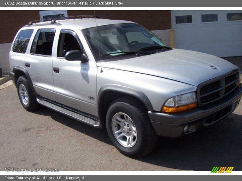 Bright Silver Metallic / Dark Slate Gray 2002 Dodge Durango Sport