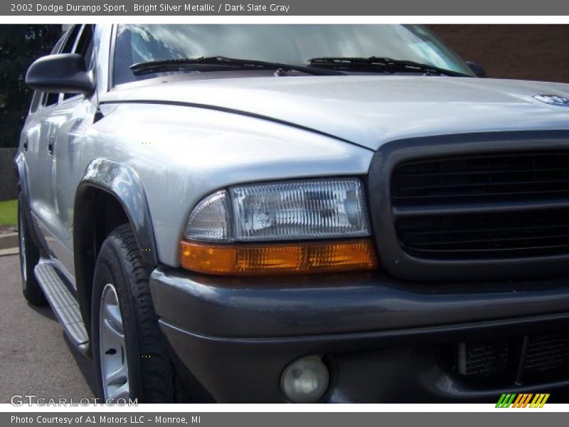 Bright Silver Metallic / Dark Slate Gray 2002 Dodge Durango Sport