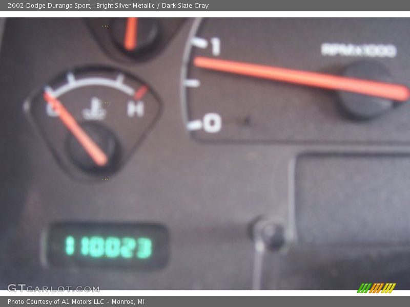 Bright Silver Metallic / Dark Slate Gray 2002 Dodge Durango Sport