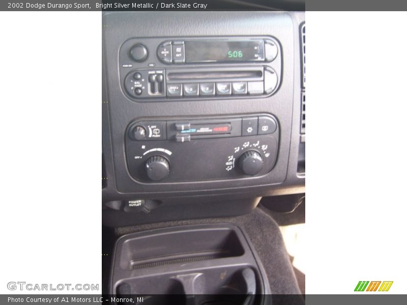 Bright Silver Metallic / Dark Slate Gray 2002 Dodge Durango Sport