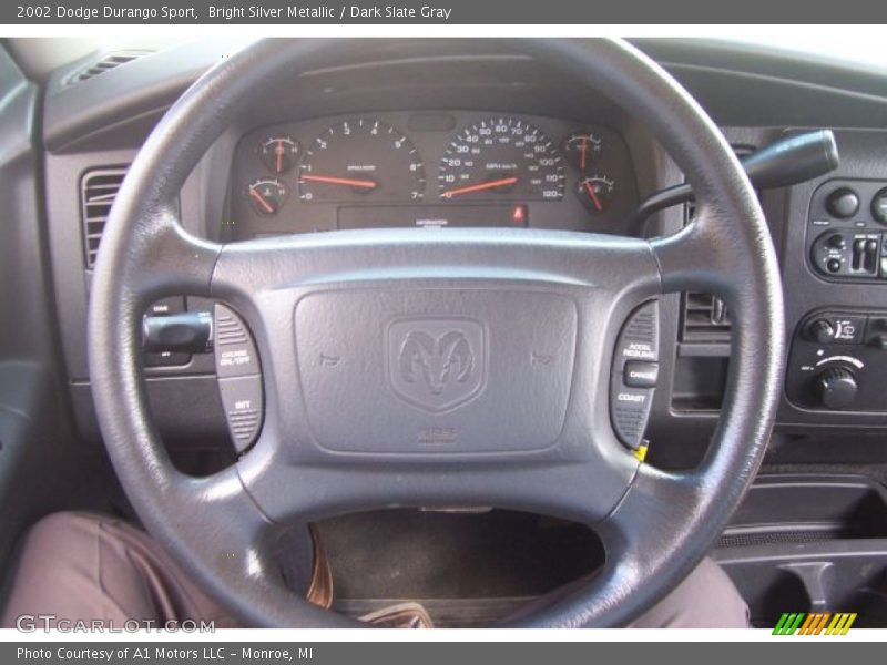 Bright Silver Metallic / Dark Slate Gray 2002 Dodge Durango Sport