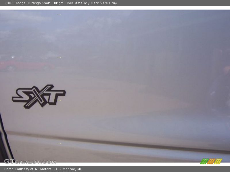Bright Silver Metallic / Dark Slate Gray 2002 Dodge Durango Sport