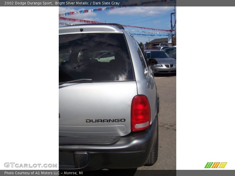 Bright Silver Metallic / Dark Slate Gray 2002 Dodge Durango Sport