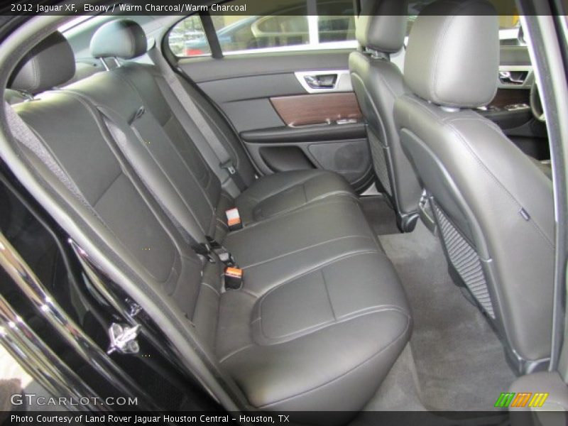Ebony / Warm Charcoal/Warm Charcoal 2012 Jaguar XF