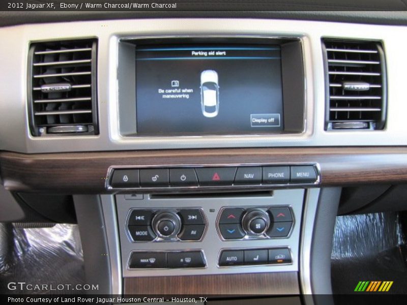 Ebony / Warm Charcoal/Warm Charcoal 2012 Jaguar XF