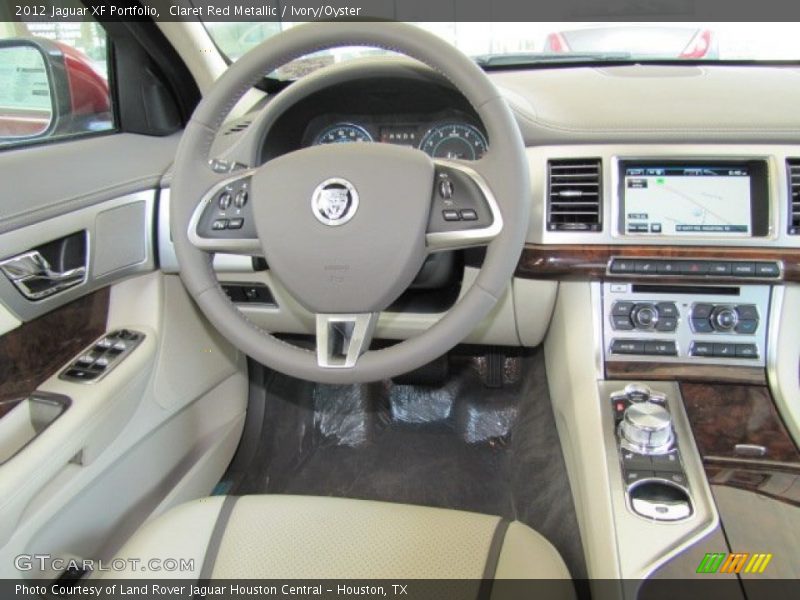 Claret Red Metallic / Ivory/Oyster 2012 Jaguar XF Portfolio