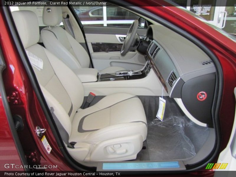 Claret Red Metallic / Ivory/Oyster 2012 Jaguar XF Portfolio