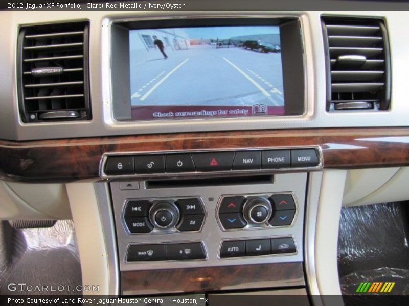 Claret Red Metallic / Ivory/Oyster 2012 Jaguar XF Portfolio
