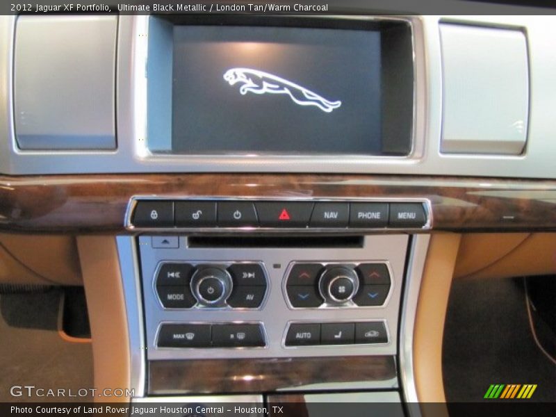 Ultimate Black Metallic / London Tan/Warm Charcoal 2012 Jaguar XF Portfolio
