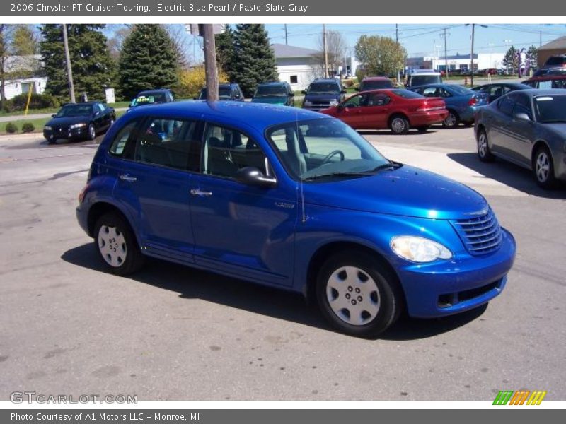 Electric Blue Pearl / Pastel Slate Gray 2006 Chrysler PT Cruiser Touring