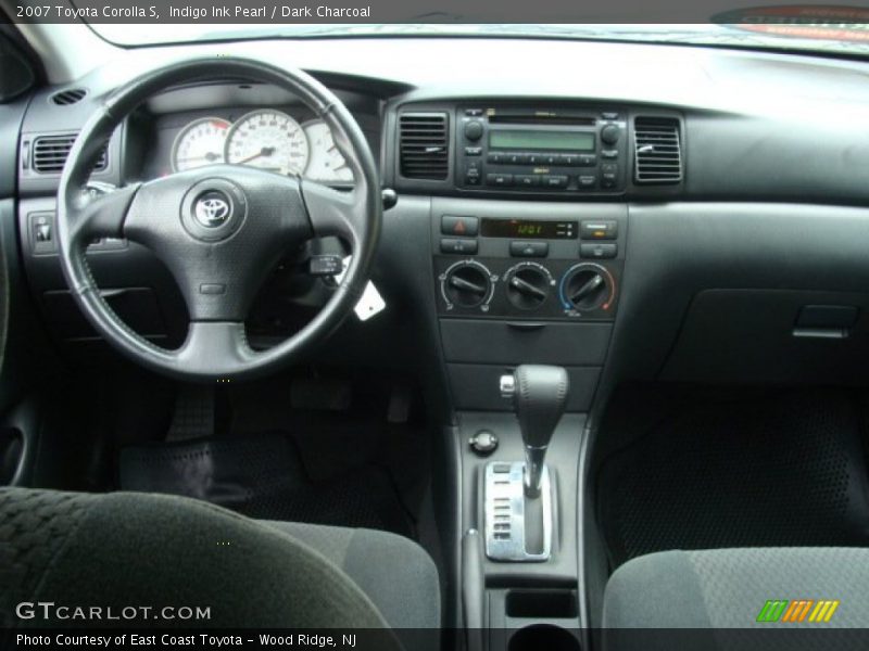 Dashboard of 2007 Corolla S