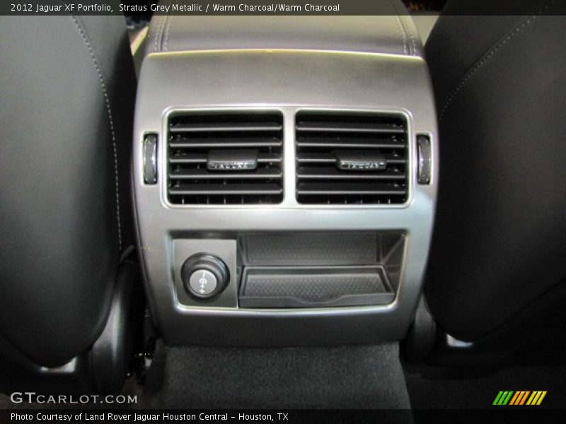 Stratus Grey Metallic / Warm Charcoal/Warm Charcoal 2012 Jaguar XF Portfolio