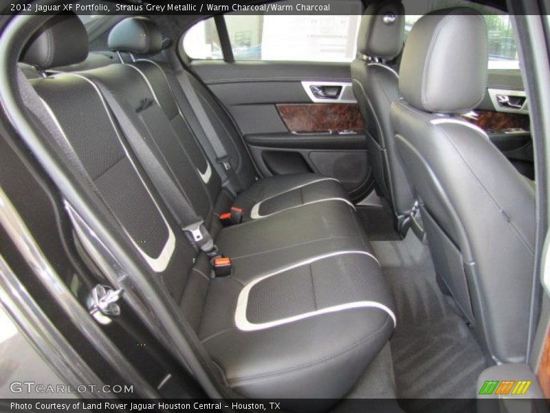 Stratus Grey Metallic / Warm Charcoal/Warm Charcoal 2012 Jaguar XF Portfolio