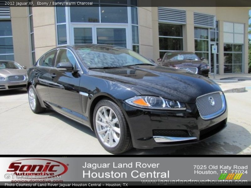 Ebony / Barley/Warm Charcoal 2012 Jaguar XF