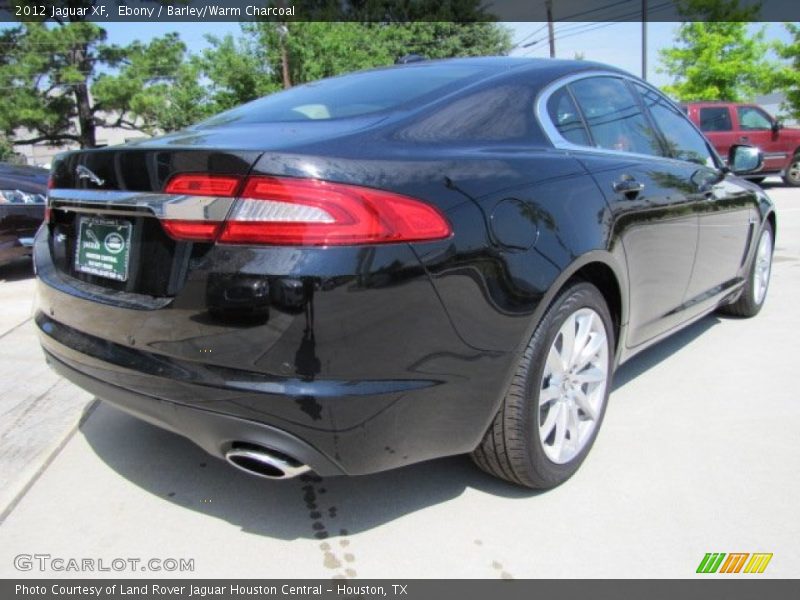 Ebony / Barley/Warm Charcoal 2012 Jaguar XF