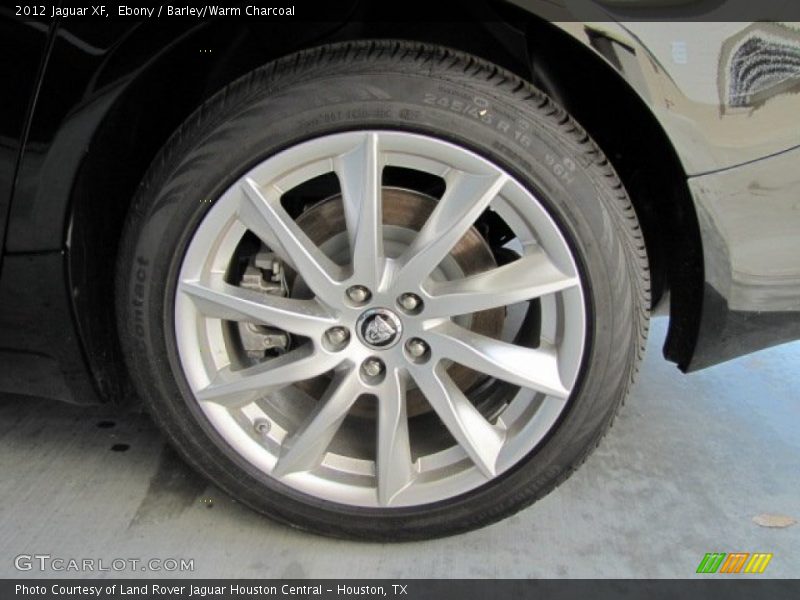 Ebony / Barley/Warm Charcoal 2012 Jaguar XF