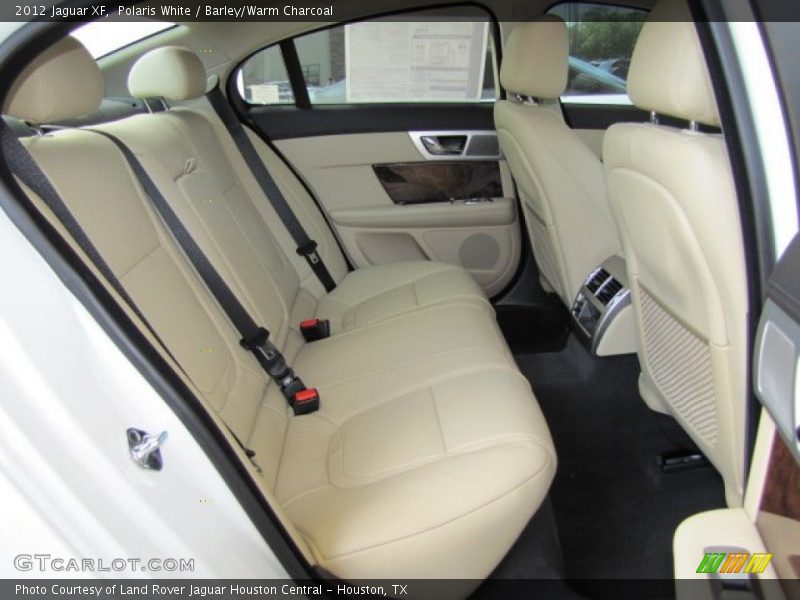 Polaris White / Barley/Warm Charcoal 2012 Jaguar XF