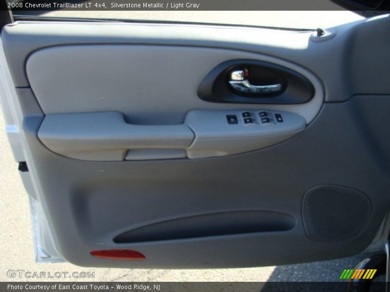 Silverstone Metallic / Light Gray 2008 Chevrolet TrailBlazer LT 4x4