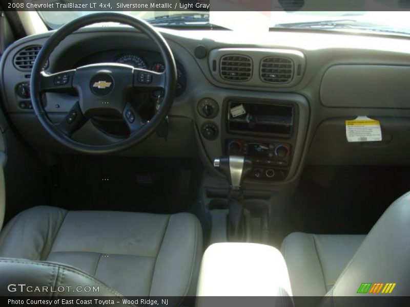 Silverstone Metallic / Light Gray 2008 Chevrolet TrailBlazer LT 4x4