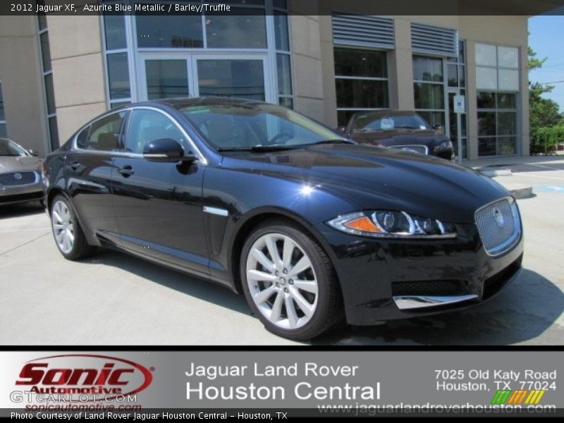 Azurite Blue Metallic / Barley/Truffle 2012 Jaguar XF