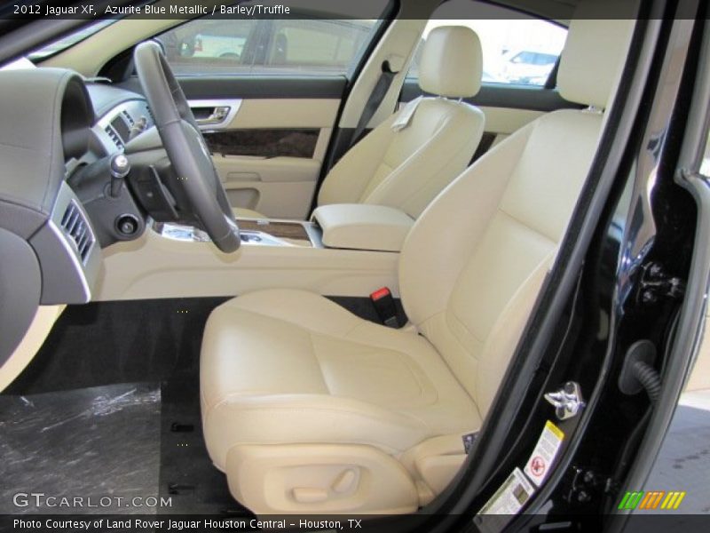 Azurite Blue Metallic / Barley/Truffle 2012 Jaguar XF