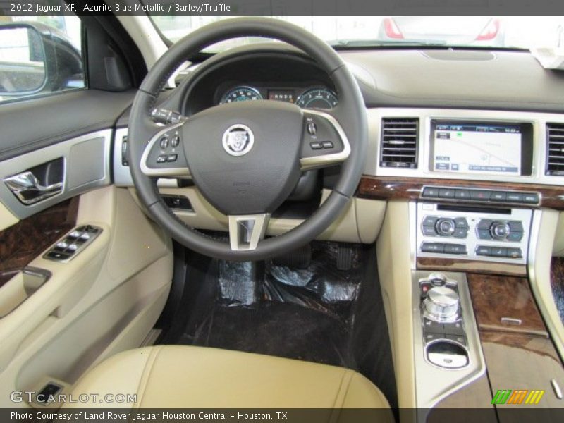 Azurite Blue Metallic / Barley/Truffle 2012 Jaguar XF
