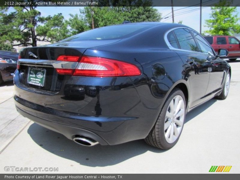 Azurite Blue Metallic / Barley/Truffle 2012 Jaguar XF