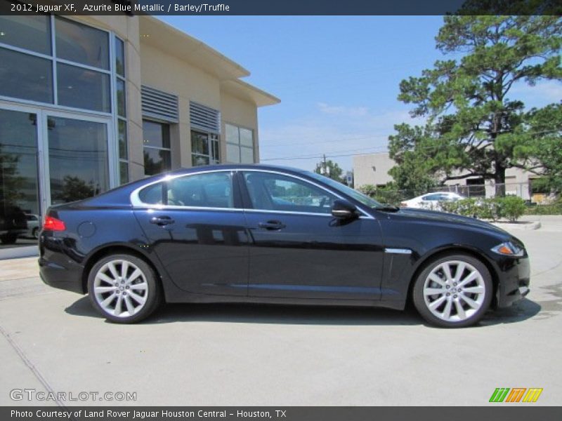 Azurite Blue Metallic / Barley/Truffle 2012 Jaguar XF