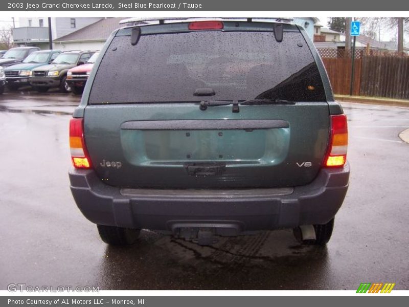 Steel Blue Pearlcoat / Taupe 2003 Jeep Grand Cherokee Laredo