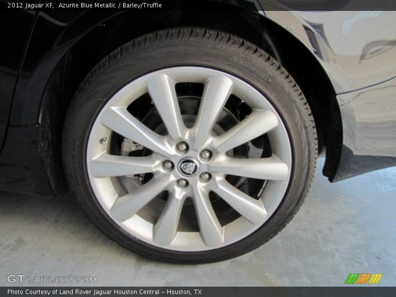 Azurite Blue Metallic / Barley/Truffle 2012 Jaguar XF