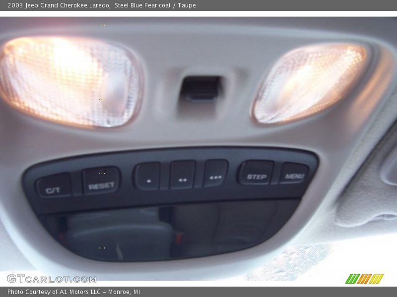 Steel Blue Pearlcoat / Taupe 2003 Jeep Grand Cherokee Laredo