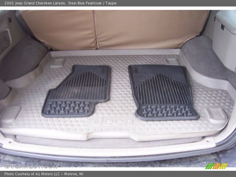 Steel Blue Pearlcoat / Taupe 2003 Jeep Grand Cherokee Laredo