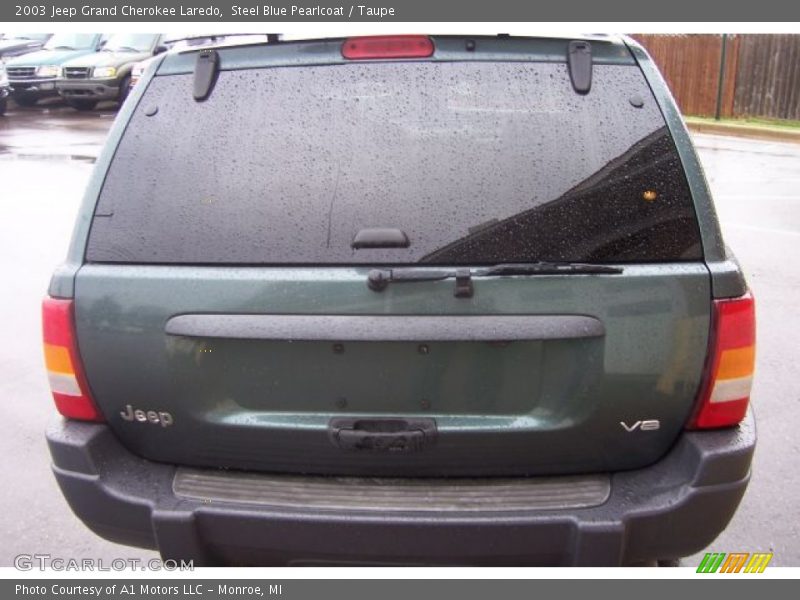 Steel Blue Pearlcoat / Taupe 2003 Jeep Grand Cherokee Laredo