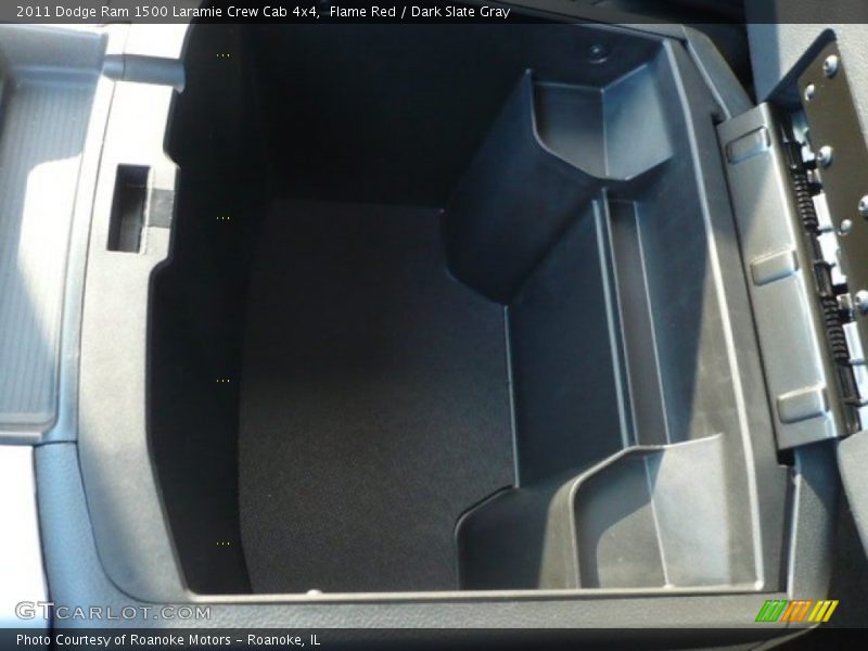 Flame Red / Dark Slate Gray 2011 Dodge Ram 1500 Laramie Crew Cab 4x4