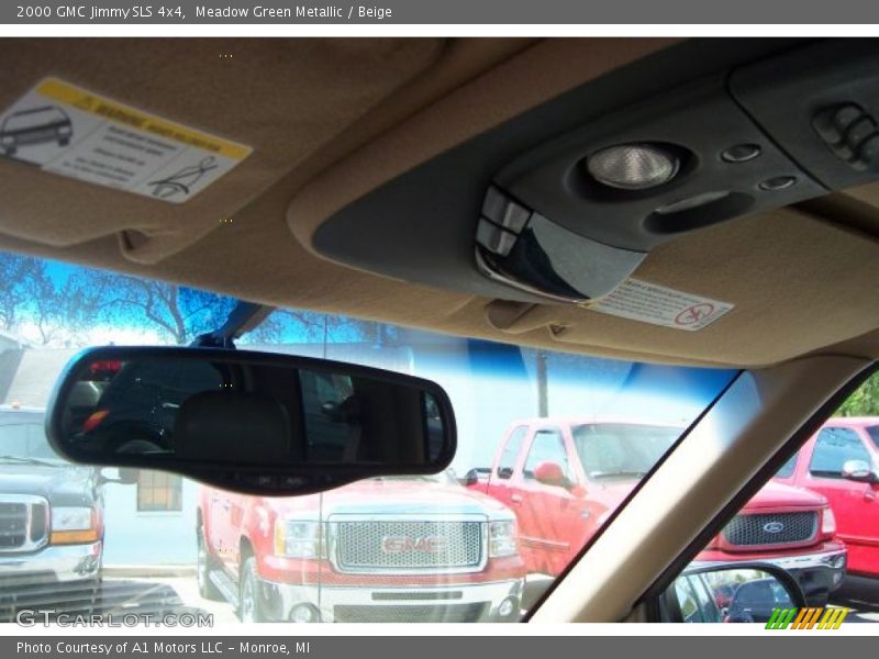 Meadow Green Metallic / Beige 2000 GMC Jimmy SLS 4x4