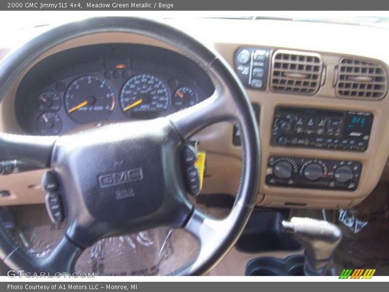 Meadow Green Metallic / Beige 2000 GMC Jimmy SLS 4x4