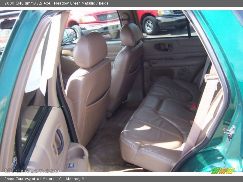 Meadow Green Metallic / Beige 2000 GMC Jimmy SLS 4x4