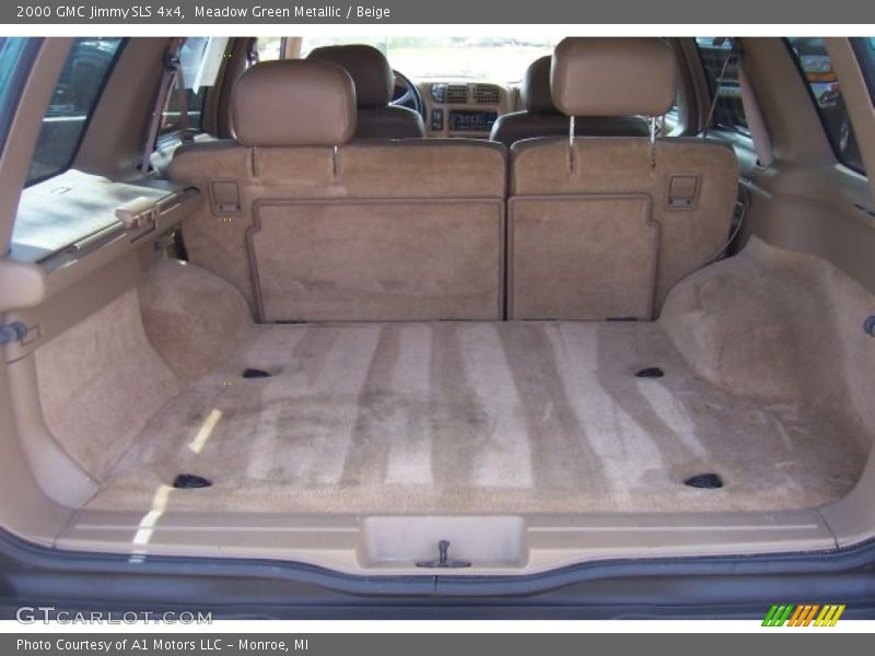 Meadow Green Metallic / Beige 2000 GMC Jimmy SLS 4x4