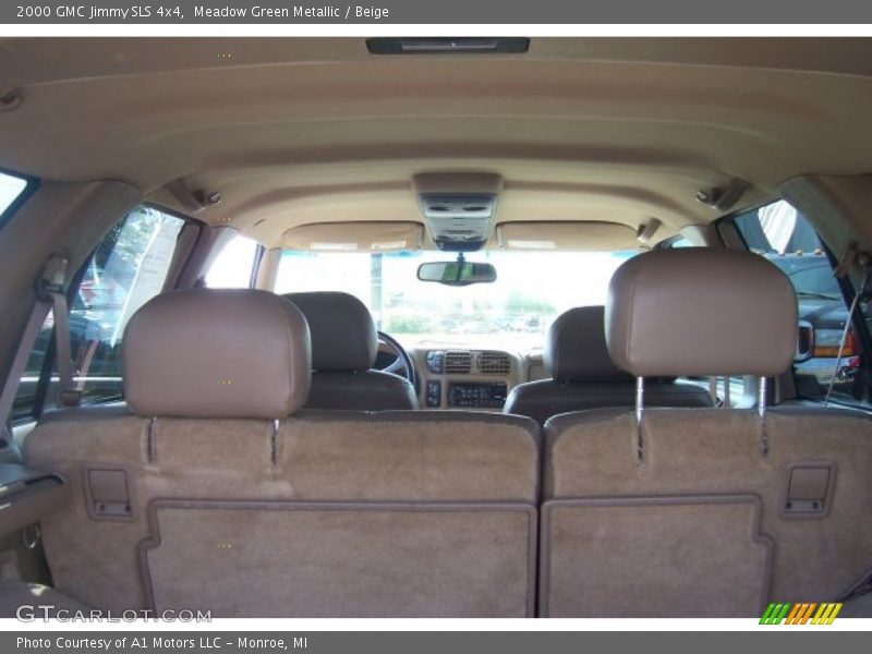 Meadow Green Metallic / Beige 2000 GMC Jimmy SLS 4x4