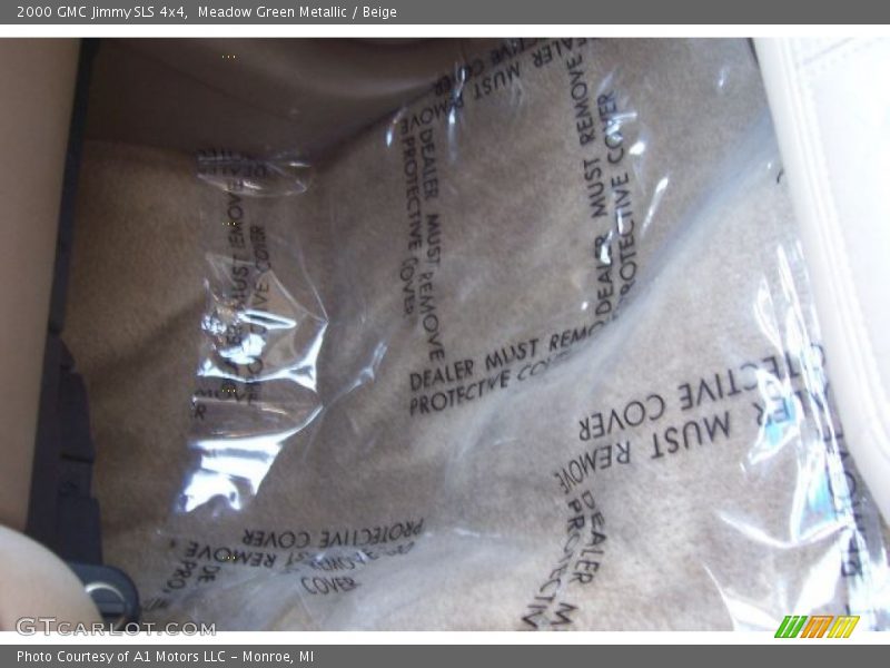 Meadow Green Metallic / Beige 2000 GMC Jimmy SLS 4x4