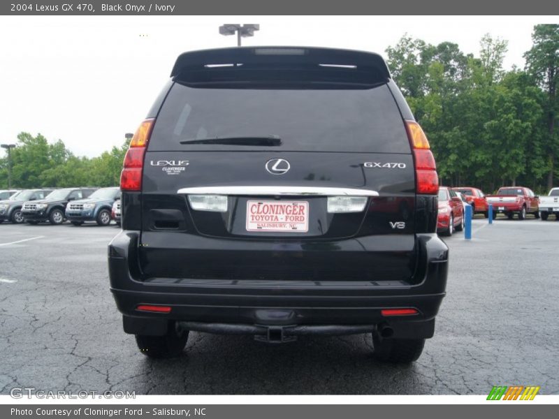 Black Onyx / Ivory 2004 Lexus GX 470
