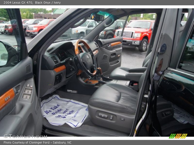 Black Onyx / Ivory 2004 Lexus GX 470