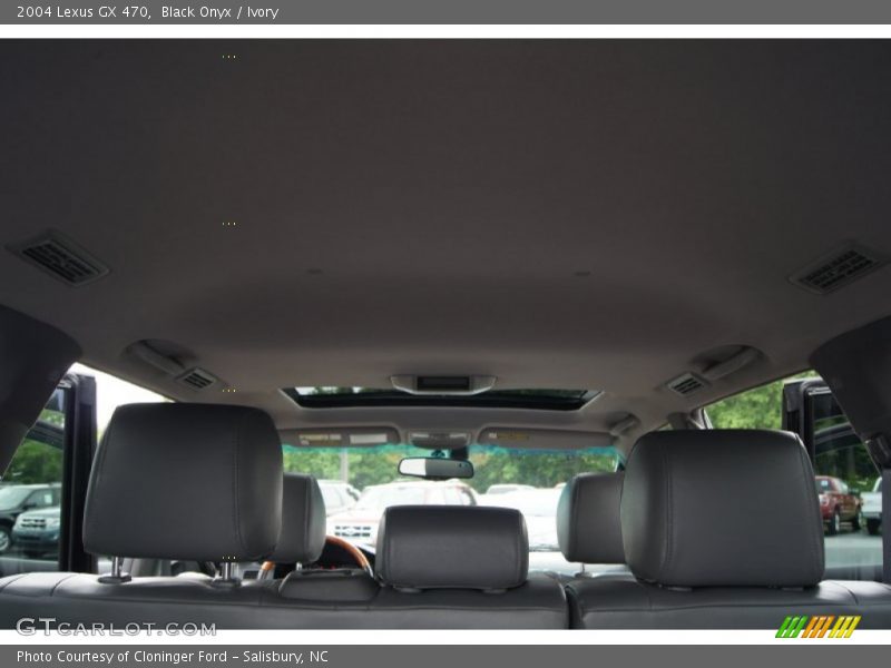 Black Onyx / Ivory 2004 Lexus GX 470