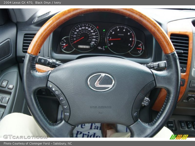 Black Onyx / Ivory 2004 Lexus GX 470
