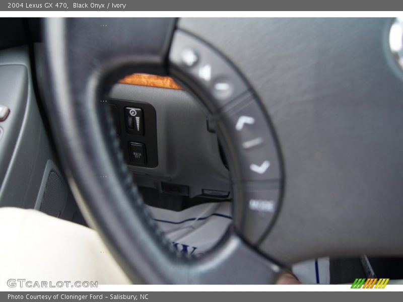 Black Onyx / Ivory 2004 Lexus GX 470