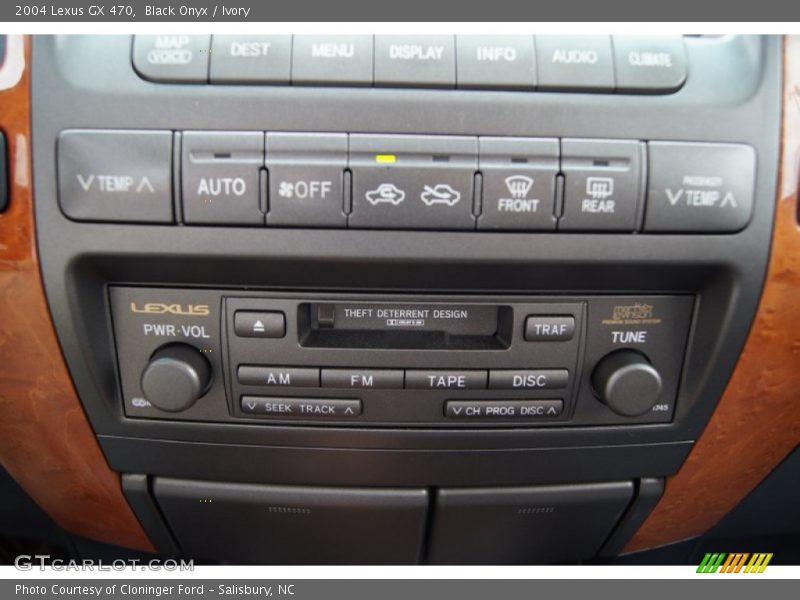 Black Onyx / Ivory 2004 Lexus GX 470