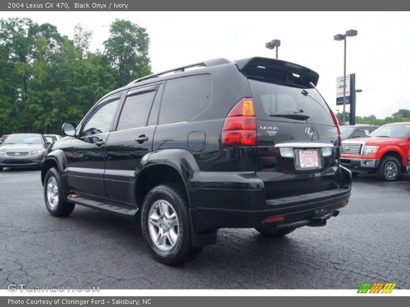 Black Onyx / Ivory 2004 Lexus GX 470