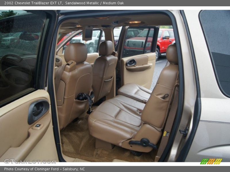 Sandalwood Metallic / Medium Oak 2002 Chevrolet TrailBlazer EXT LT