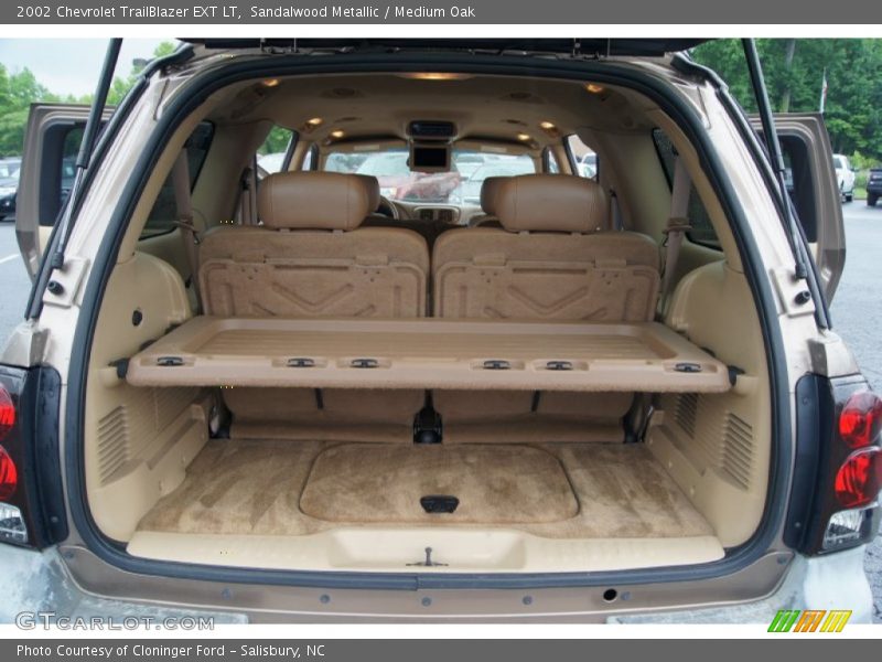 Sandalwood Metallic / Medium Oak 2002 Chevrolet TrailBlazer EXT LT
