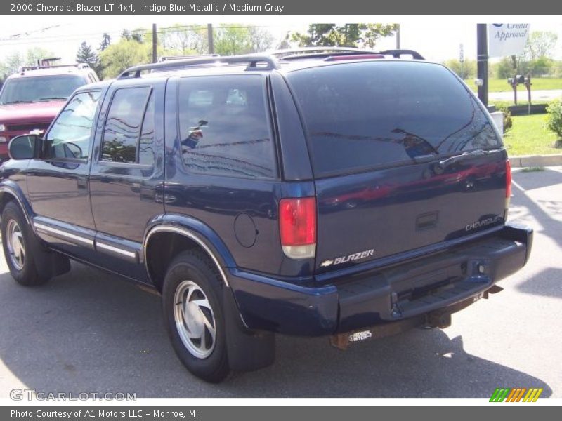 Indigo Blue Metallic / Medium Gray 2000 Chevrolet Blazer LT 4x4